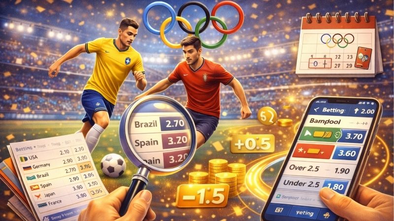 Cách soi kèo bóng đá nam Olympic cực chuẩn cho mùa giải 2026. 2 cach-soi-keo-bong-da-nam-olympic